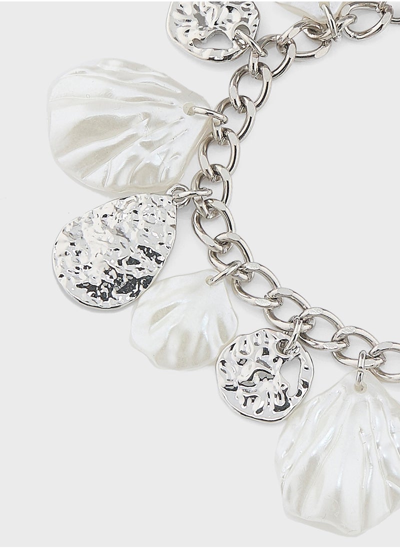 Ginger Shell Charm Bracelet  - Image 2