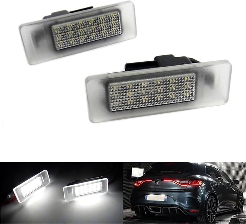 QASULER 2x LED License Plate Light - Image 2