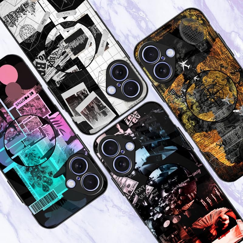 Creatology ® Case Holder Phone Grip – Compatible with Samsung, iPhone, ONEPLUS & More Phone Cases – Anti-Drop, One-Handed Use, Phone Stand (Pack of 1) (Asethatic) - Image 5