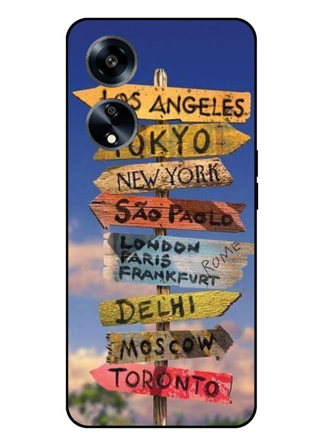 EYE CATCH Printed Protective Case Cover For Oppo A1 5G -  Tangled - Image 1