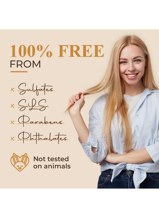 Intea Intea Hair Mask for Blonde, Dyed or Rinsed Hair - 8.3 oz - Restores Damaged Highlights - Paraben and Ammonia Free - With Chamomile Extract  - Image 3
