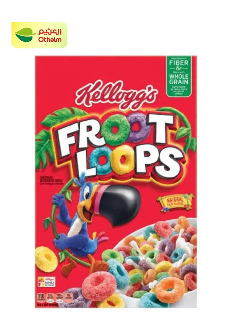 Kelloggs Kellogg's Froot Loops Breakfast Cereal, 375g 