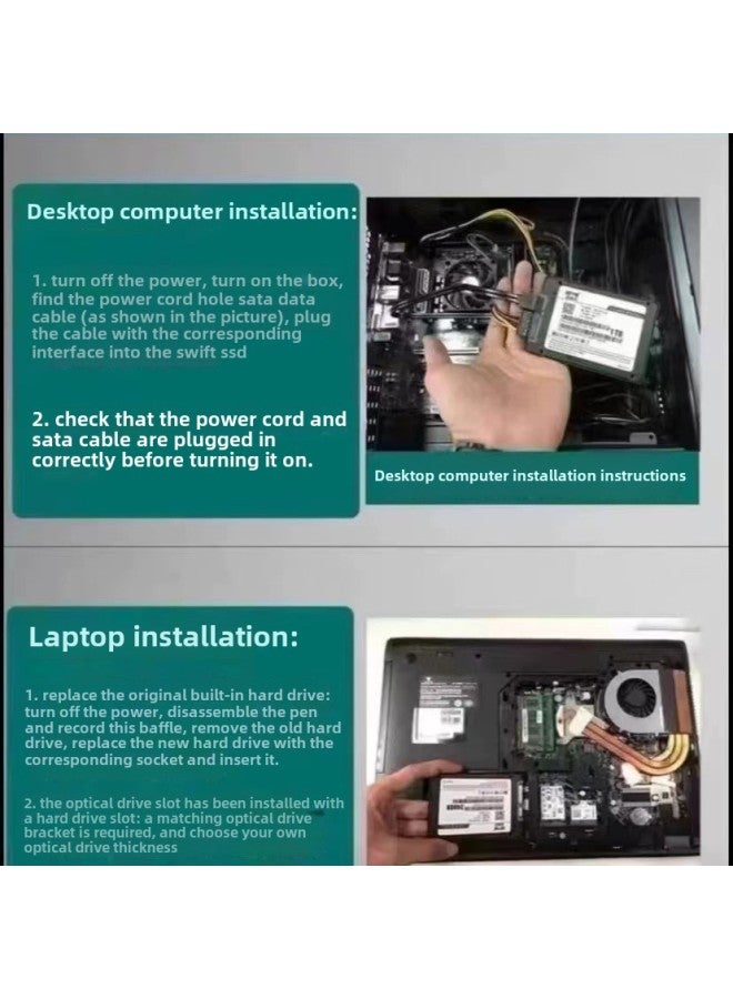 For Samsung 870EVO500G 1TB 2TB Solid State Drive Notebook Desktop SATA Interface Universal-Capacity:1TB - Image 1