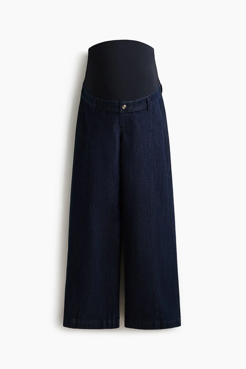 H&M  MAMA Wide High Jeans for Women | Best Price UAE