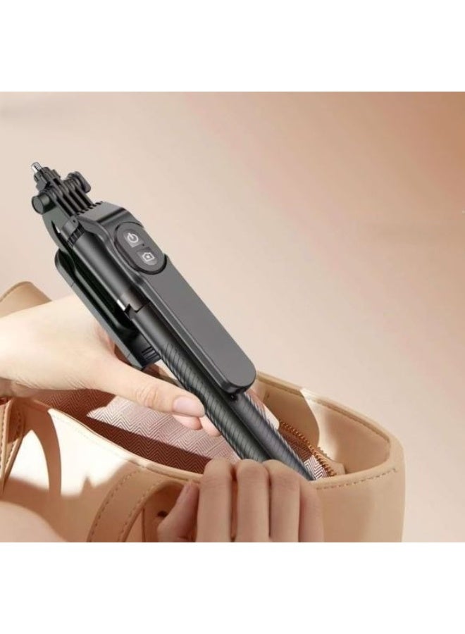 170cm Selfie Stick Tripod with LED Light & Wireless Remote – Compatible with iPhone and Android Phones - Image 3