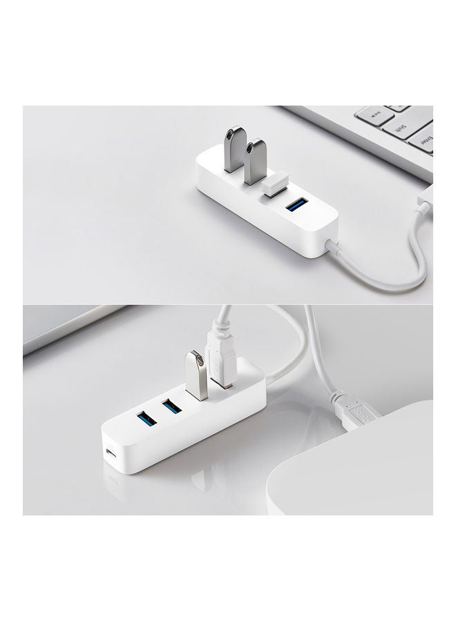 Xiaomi Multi 4 USB Splitter High Speed Hab White - Image 4