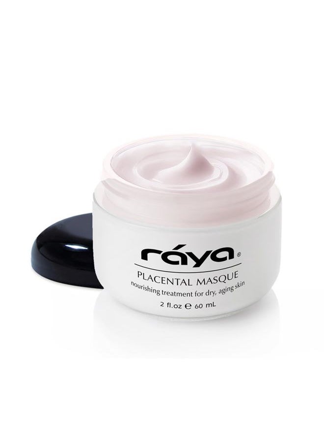Raya - Placental Masque (606) | Nourishing Facial Treatment Mask for Dry or Aging Skin | Revitalizes and Helps Reduce Lines and Wrinkles - Image 1