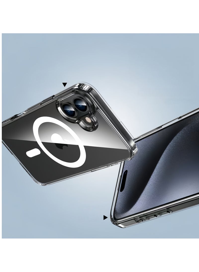 ايليجو غطاء آيفون 16 المغناطيسي - متوافق مع MagSafe، صندوق هاتف رفيع بقوة مغناطيسية عالية لآبل 16 - Image 4