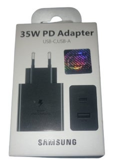 ماركة غير محددة محول سريع 35 واط مزدوج USB-A/Type-C متوافق مع أجهزة سامسونج  - Image 2
