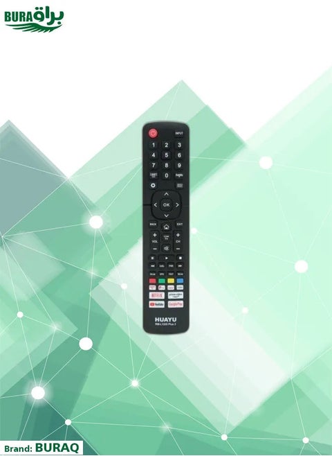 Universal remote control RM-L1335 Plus 2 suitable for hisense LCD Smart TV