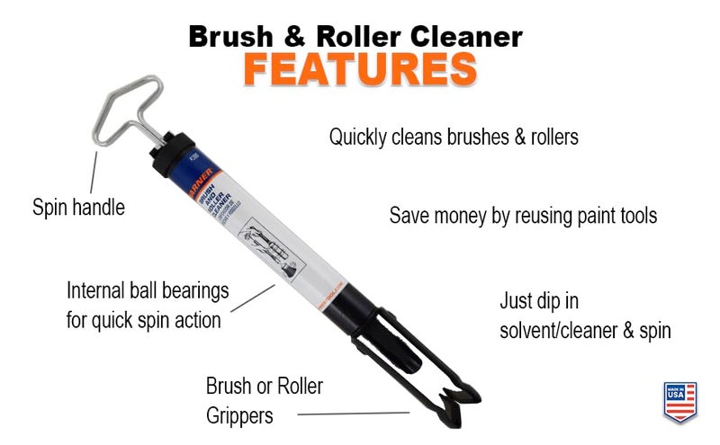 Warner Manufacturing Paint Brush & Roller Cleaner Spinner Tool, 380 - Image 2