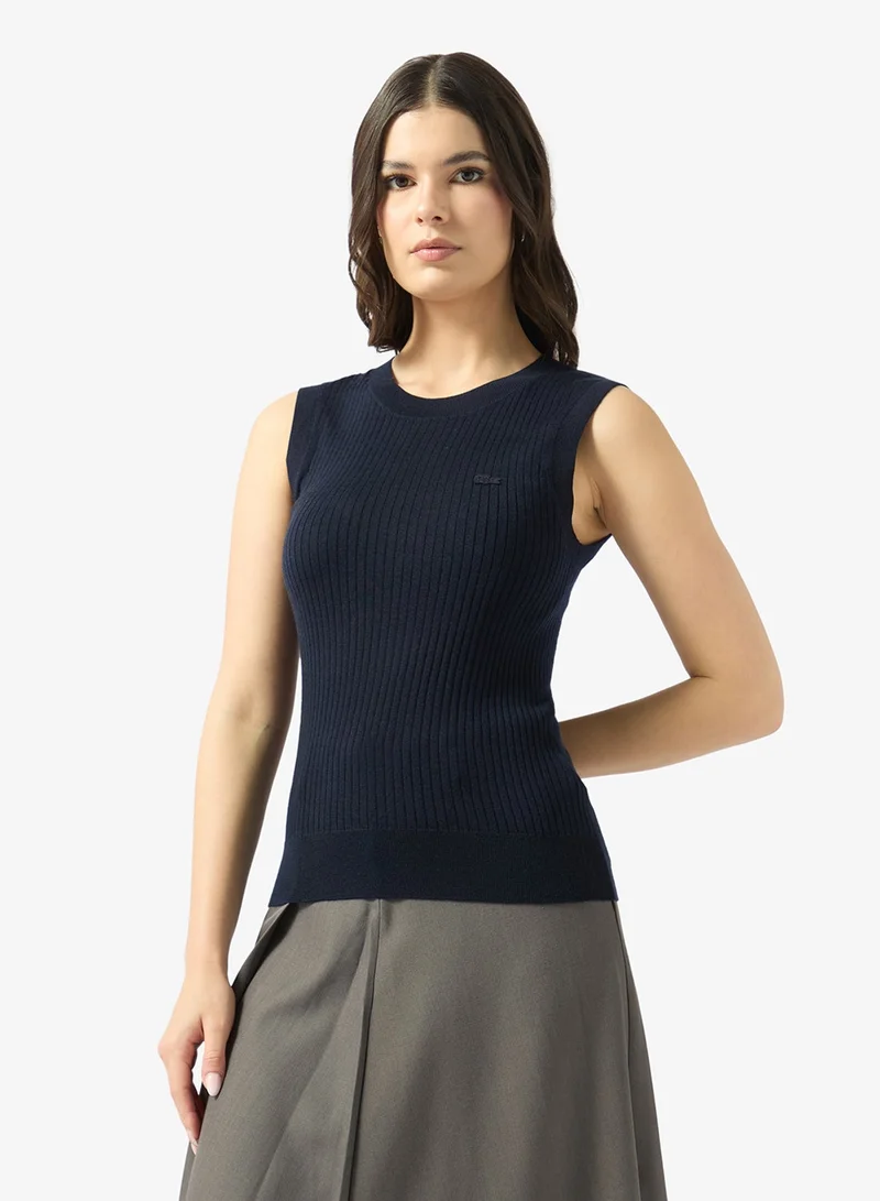 لاكوست بلوزة بدون أكمام كاجوال