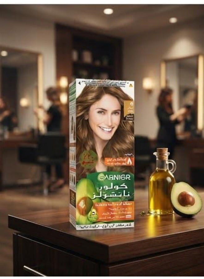 Garnier Color Naturals Permanent Hair Color - 6 Dark Blonde 112 ML - Image 4