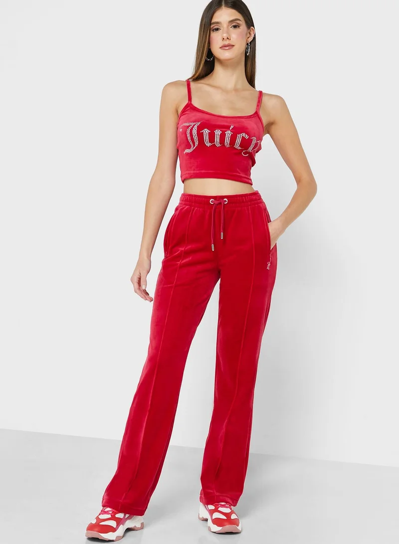 Juicy Couture High Waist Drawstring Pants