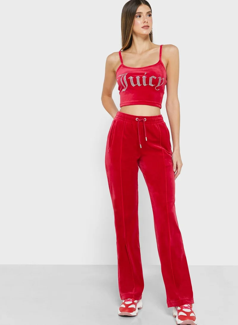 Juicy Couture High Waist Drawstring Pants