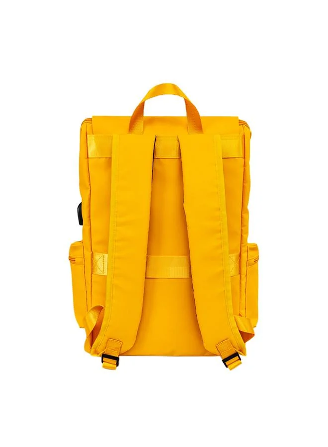 Anemoss Yellow Waterproof Laptop Backpack