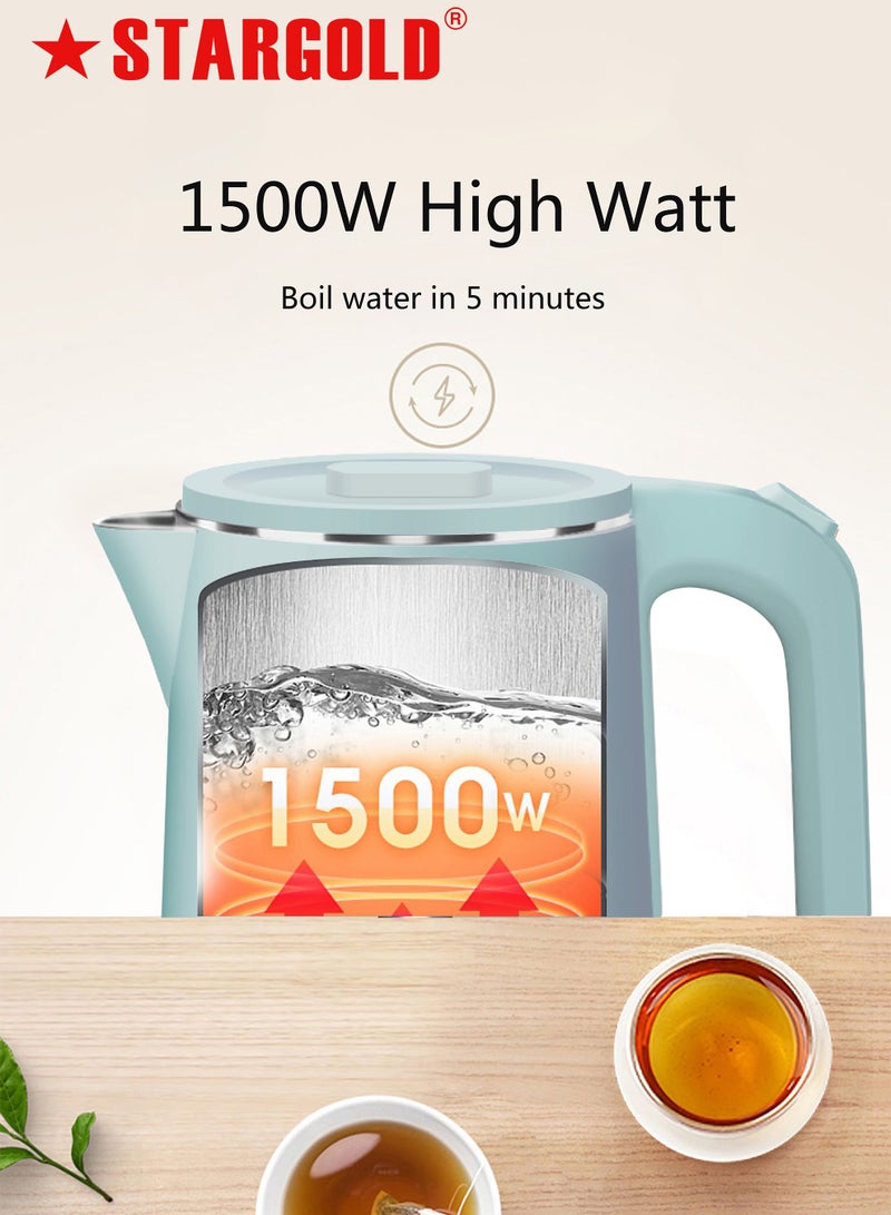 ستارجولد غلاية كهربائية سعة 1.5 لتر مع خاصية إيقاف التشغيل التلقائي للغلاية بقدرة 1500 وات - Image 3