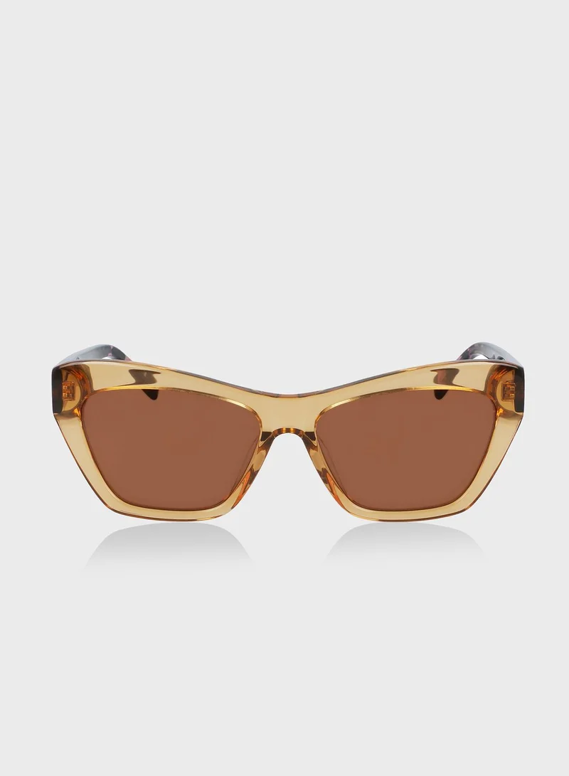 د ك ن ي نظارة شمسية بنمط عين القطة