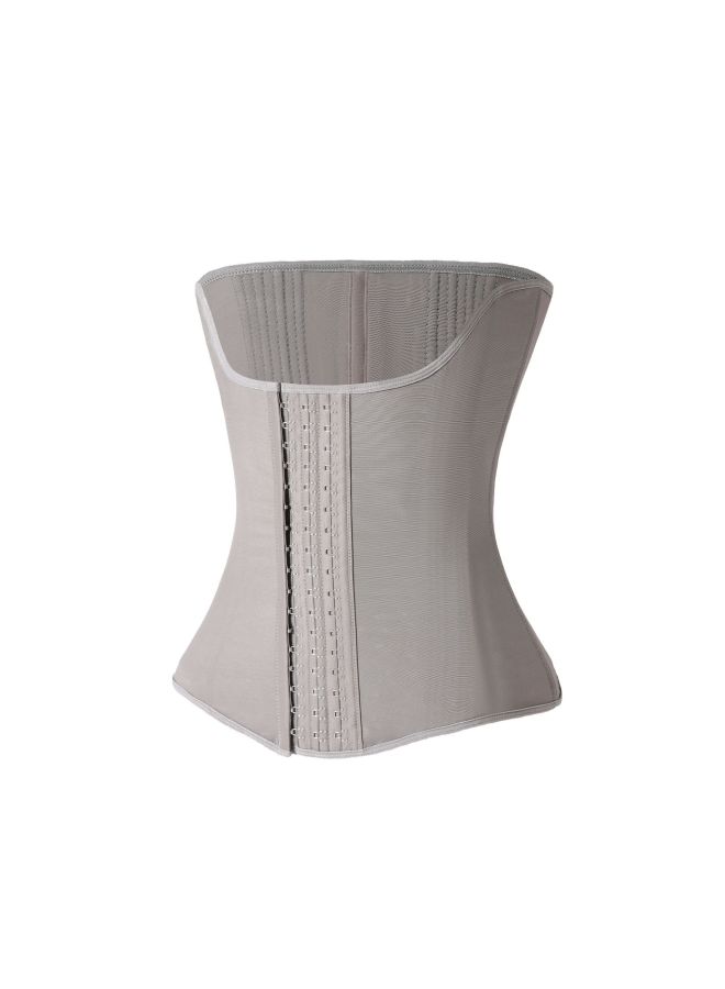 25-bone Invisible Mesh 31 Heightened Version Of Body Shaper Waist Protection And Abdominal Slimming Look Sports Girdle