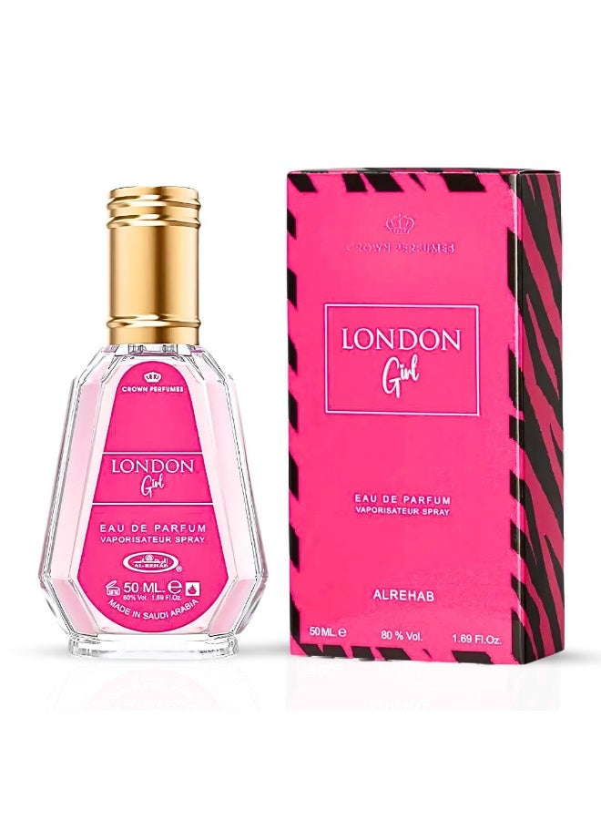 الرحاب عطر لندن جيرل او دي بارفان 50 مل - Image 1