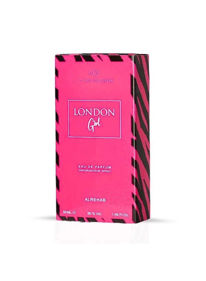 الرحاب عطر لندن جيرل او دي بارفان 50 مل - Image 3