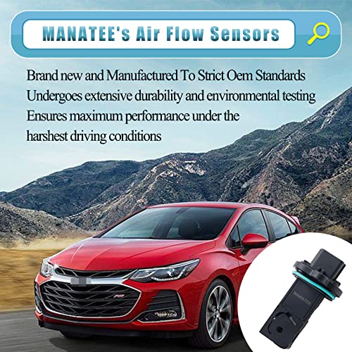 MANATEE 12671624 Mass Air Flow Sensor Meter MAF Sensor Compatible with Buick Encore Verano, for Chevy Caprice Trax Sonic Cruze 2012-2021, Replace 245-1314 MAS0321 13505433 (12671624) - Image 4