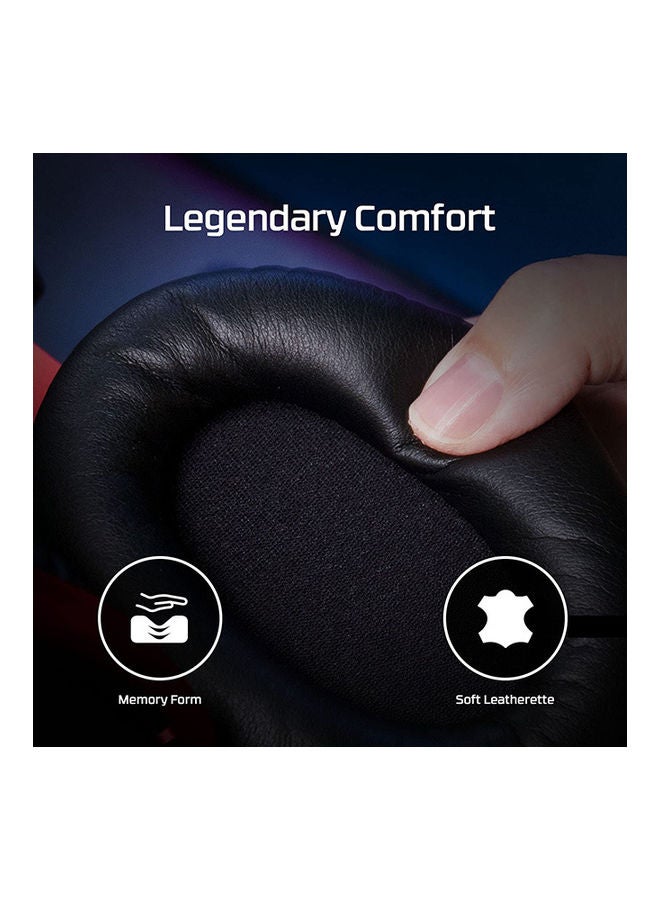 هايبركس سماعة الألعاب HyperX Cloud II لأجهزة الكمبيوتر الشخصية وPS4 وXbox One وNintendo Switch - أحمر - Image 3