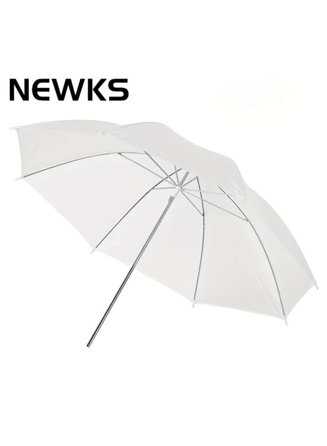 NEWKS 22 8 Inch Translucent Reflector Umbrella Soft Light Diffuser For Photo Video Studio 1pc - Image 1