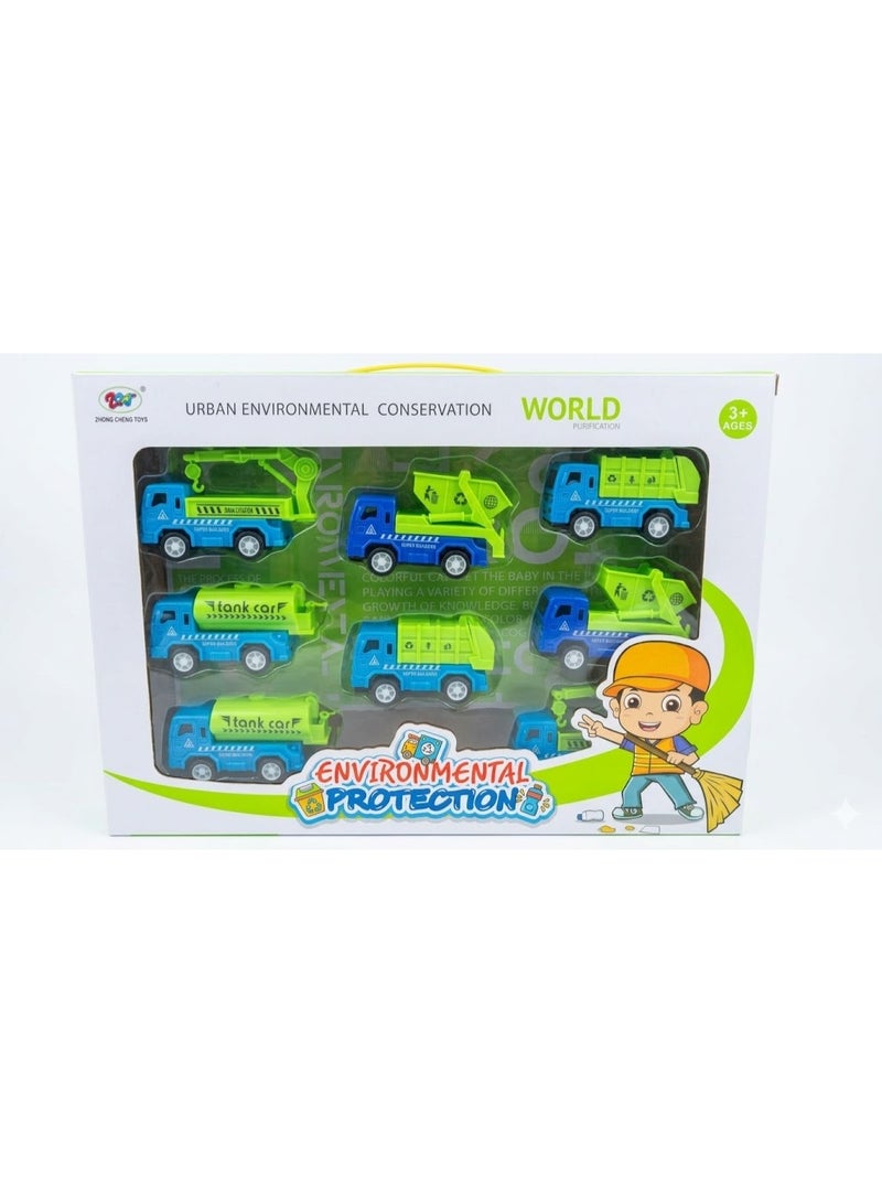 Dreamzon Kids' Urban Environmental Conservation Truck Toy Set - Image 2