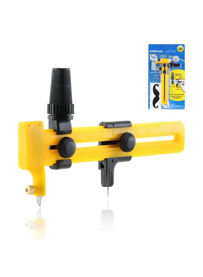 Mr. Pen 6.25In Fabric Circle Cutter For Paper Crafts Compass / Circular Cutter Cutting Compass - Image 1