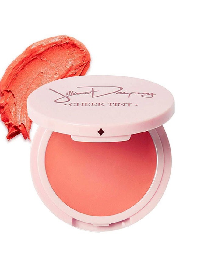 Jillian Dempsey (Poppy) - Cheek Tint - Multi-Use Natural Blush for Cheeks & Lips, Vegan, Cruelty-Free & Organic - Image 1