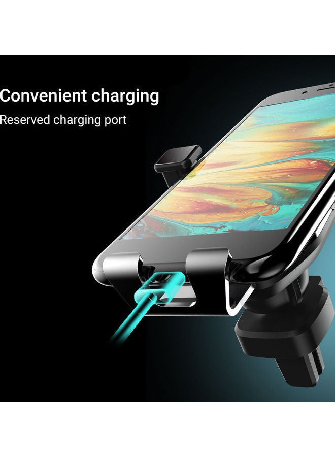 NIBEMINENT Horizontal Vertical Phone Holder For Car Black  - Image 2