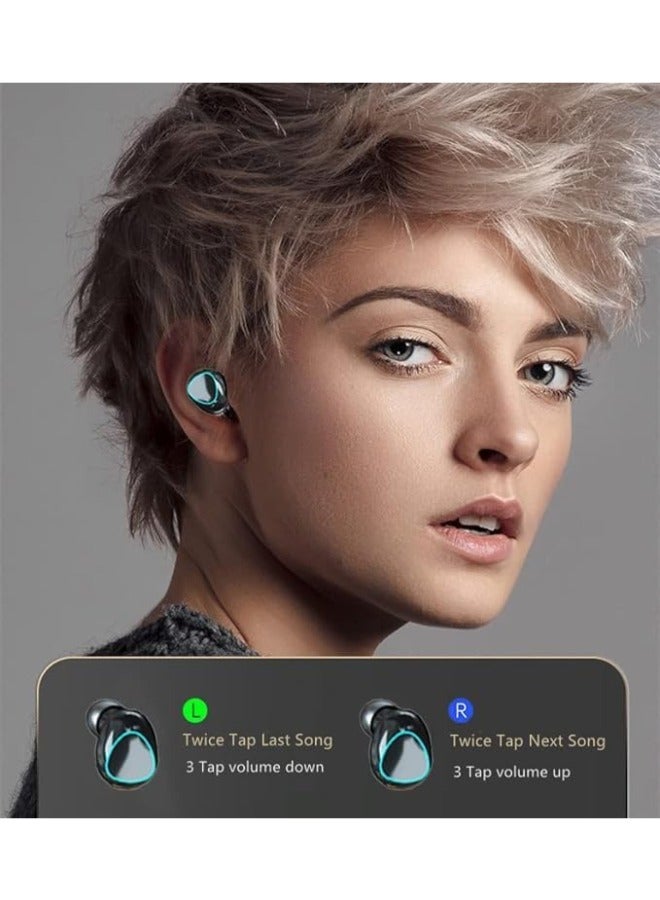 M10 Discover New M10 Earbuds Bluetooth Hi-Fi Stereo, Waterproof, Wireless Charging, LED Display Mice Ideal for Sports & Immersive Sound  - Image 4