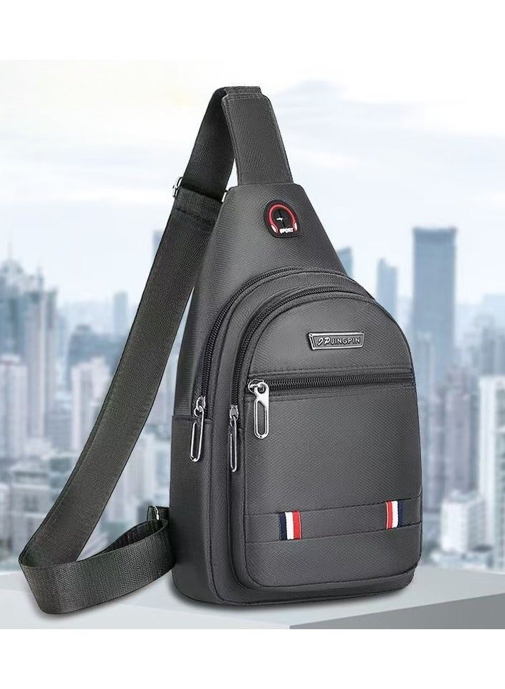 Mark Fairwhale New Casual Men's Chest Bag Single Shoulder Crossbody Bag 