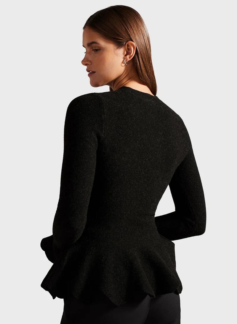 Ted Baker Fitted Knitted Top
