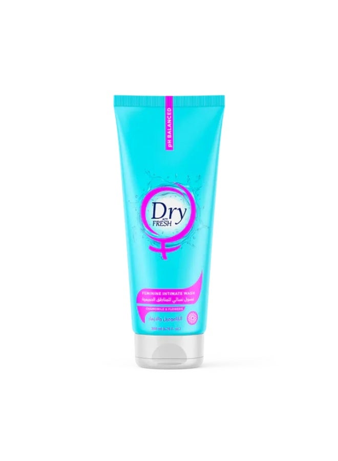 Dry Fresh Chamomile & Flowers Intimate Feminine Wash Gel 200ml