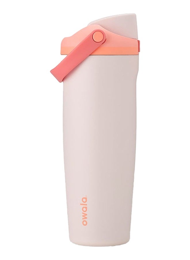 Owala 30 oz (890 ml) Freesip Sway Insulated Stainless Steel waterbottle with straw and sipping spout BPA-Free, Keeps Water Cold for Up to 24 Hours - Sparkling Sherbet - Image 1