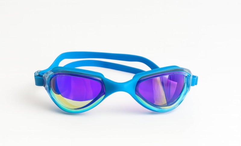 Professional Swimming Goggles with Anti-Fog Lenses and Included Ear Plugs – UV Protection &amp; Leak-Proof Comfort for Adults and Youth