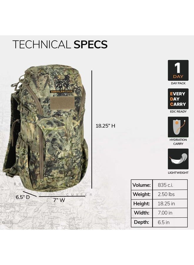 Eberlestock Bandit Pack - Rugged EDC Backpack Built for The Office Or The Outdoors (Coyote) - Image 2