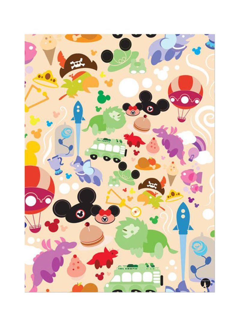 RKN Mouse Pad Multicolour