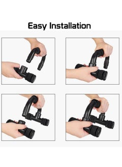 ELTRAZONE 1 Pair of Push Up Bar Stands I-Type Handles Fitness Equipment Gym Home Muscle Training Tools Hot selling  - Image 5