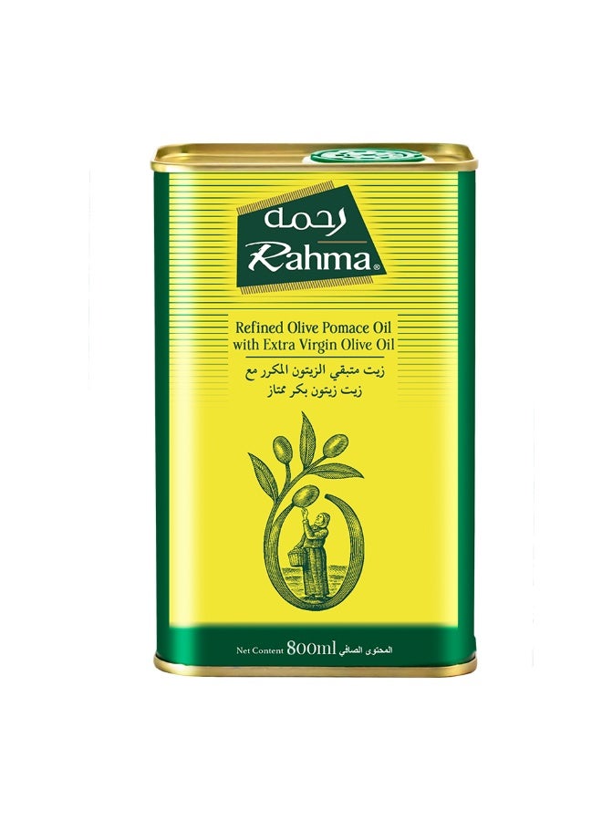 Rahma Olive Oil Pomace Oil Tin 800 Ml - Image 1