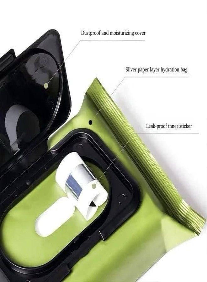 KD ZONE 3-in-1 Jade Roller & Gua Sha Set with Avocado Deep Cleansing Wipes - Facial Massage Tool for Glowing Skin, Anti-Aging & Lymphatic Drainage - Removes Makeup & Hydrates Skin (60 Wipes) - Image 5