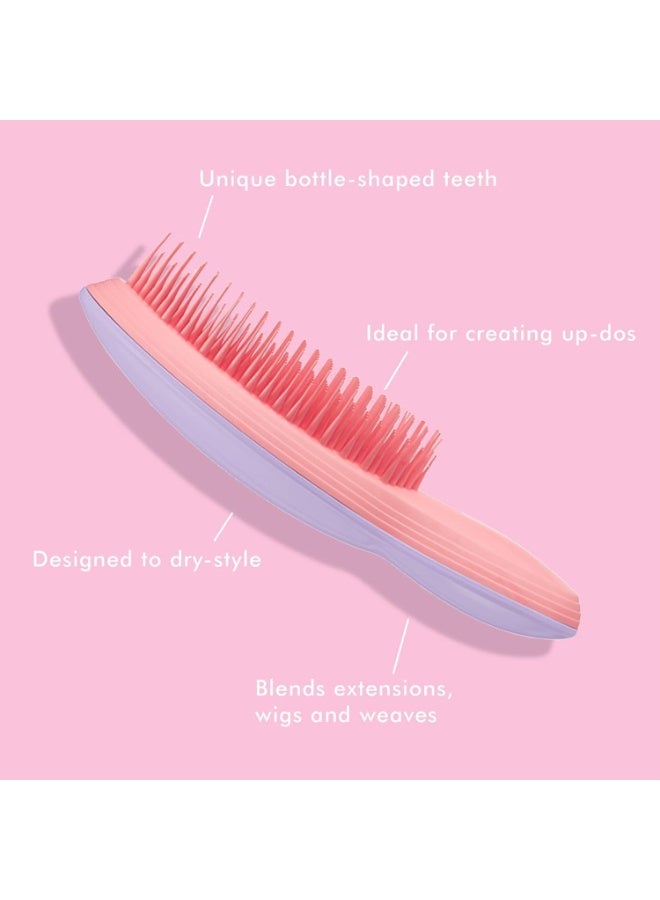 فرشاة سمارت براش لفك تشابك الشعر - اللمسة النهائية المثالية - فرشاة شعر لجميع أنواع الشعر - تضيف كثافة ونعومة ولمعانًا - متعددة الألوان - Image 5