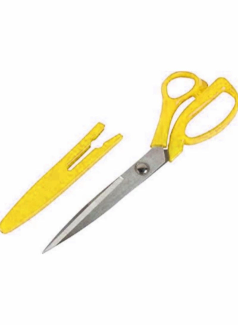 Generic Sharp high quality stainless steel scissors with plastic cover  - Image 2