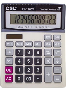 CS-852 14 Digit Desk Calculator