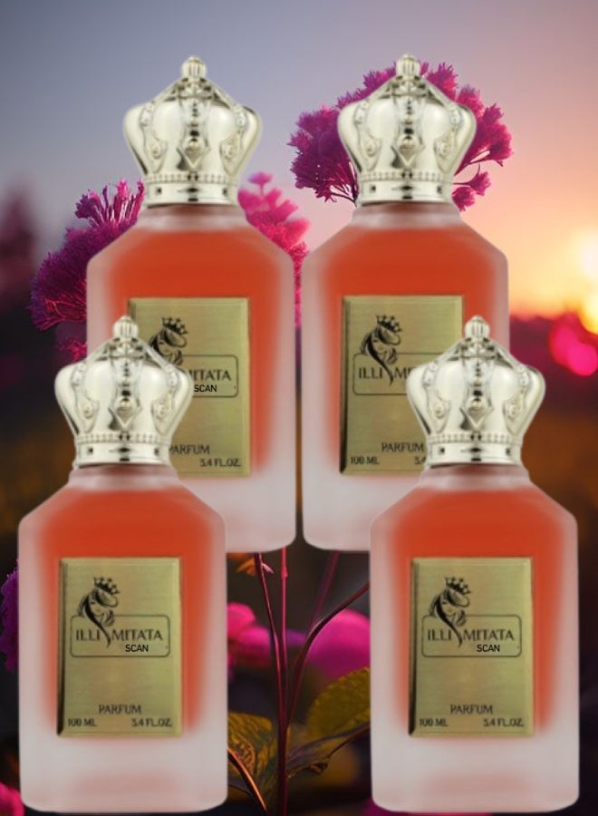 بي إل 4 قطع عطر إليميتاتا سكان 100مل - Image 1