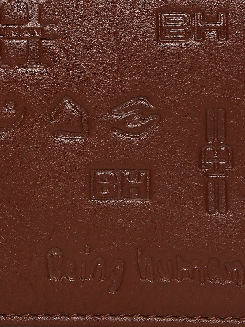 Being Human محفظة بنية للرجال - Image 5