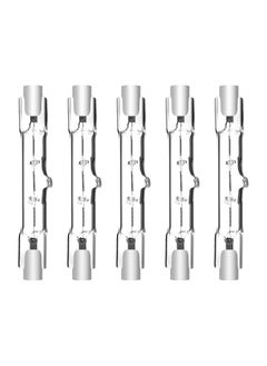 KASTWAVE R7S Linear Halogen Bulb, 78mm J78 R7S Base J Type 78mm Double Ended Floodlight Bulb, 120W Dimmable Security Light Bulbs for Landscape Lights Construction Security Spotlights, 5 Pcs  - Image 1