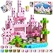 Annexfun Magnetic Blocks100PCS Magnetic Building Blocks Princess Castle Building Set STEM Learning Toys for Kids Ages 38 - Image 3